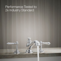 Kohler Artifacts Deck Mounted Roman Tub Faucet Spout with Flare Design in Polished Chrome | product photo