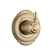Victorian Diverter Faucet Trim with Lever Handles in Brilliance Champagne Bronze