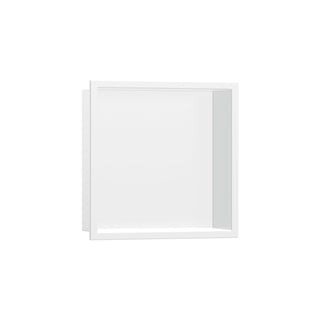 XtraStoris Original Wall niche with Frame 12"x 12"x 5.5" in Matte White