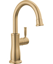 Traditional Beverage Faucet in Champagne Bronze