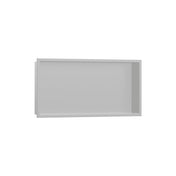 Xtrastoris 27.19" W Original Wall Shower Niche with Integrated Frame in Concrete Gray