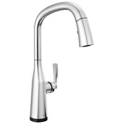 VoiceIQ Single Handle Pull-Down Faucet with Touch20 Technology in Lumicoat  Chrome