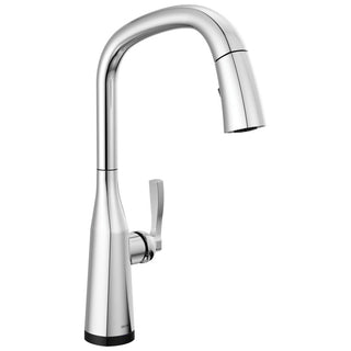 VoiceIQ Single Handle Pull-Down Faucet with Touch20 Technology in Lumicoat  Chrome