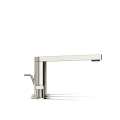 Kohler Composed Widespread Bathroom Faucet with Drain Assembly in Vibrant Polished Nickel | product photo