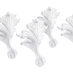 Artifacts Ball-and-Claw Feet in White | product photo