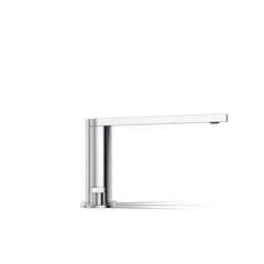 Kohler Composed Double Handle Deck Mounted Roman Tub Faucet Trim with Diverter in Polished Chrome | product photo