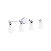Simplice Four-Light Sconce in Polished Chrome