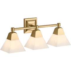 Memoirs 3 - Light Armed Sconce in Moderne Brushed Gold | product photo