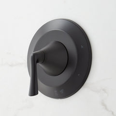 Provincetown Pressure Balance Tub and Shower Set in Matte Black | product photo