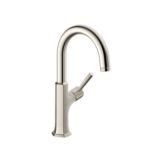 Locarno Bar Faucet in Steel Optic