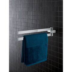 Selection Cube 18" Wall Mounted Towel Bar in Starlight Chrome | product photo