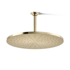 Contemporary 14 In. Round Single-Function Rainhead 2.5 Gpm in Gold | product photo
