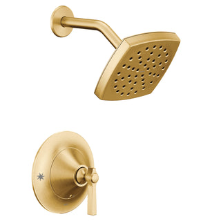 Flara Pressure Balanced Shower Faucet in Brushed Gold