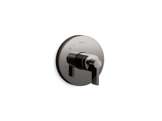 Components Rite-Temp Shower Valve Trim with Lever Handle in Gray