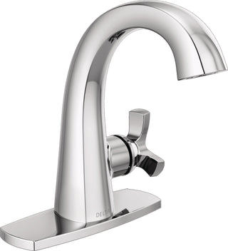 Single Handle Bathroom Faucet in Lumicoat  Chrome