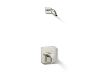 Parallel Shower Trim Set in Vibrant Polished Nickel