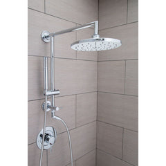 Annex Rail Slide Bar Shower Pipe in Chrome | product photo