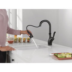 Leland Touch2O Bar / Prep Faucet with Touchless Technology in Matte Black | product photo