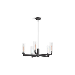 Kohler Crue 26 In. Chandelier in Matte Black | product photo