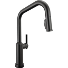 Touch2O Technology Kitchen Faucet with Touchless Technology in Matte Black | product photo