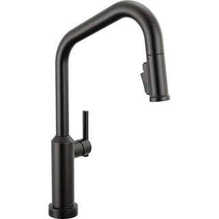 Touch2O Technology Kitchen Faucet with Touchless Technology in Matte Black