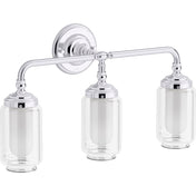 Artifacts 23 In. Three-Light Sconce