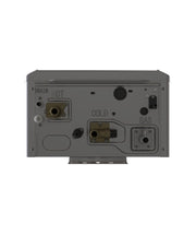 Detail | Close product view of the heater front and lower connection area
