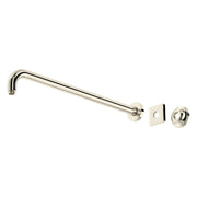 Product view | 20" Wall Mount Shower Arm, Polished Nickel manufacturer product photograph