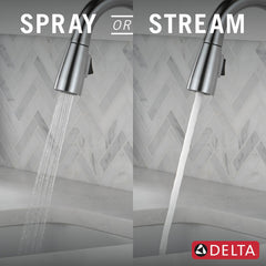 Touch2O Bar / Prep Faucet with Touchless Technology in Arctic Stainless | product photo