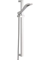 Dryden Single-Spray Slide Bar Hand Held Shower with Hose, Handheld Shower Head in Chrome