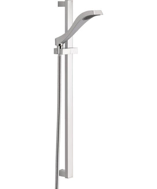 Dryden Single-Spray Slide Bar Hand Held Shower with Hose, Handheld Shower Head in Chrome