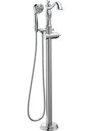 Cassidy™ Floor Mounted Clawfoot Tub Faucet Trim in Chrome