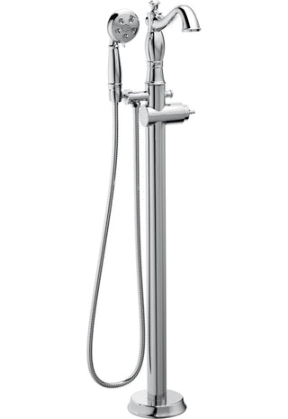 Cassidy™ Floor Mounted Clawfoot Tub Faucet Trim in Chrome