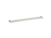 Components In Grab Bar in Vibrant Polished Nickel