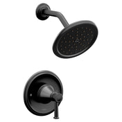 Belfield Shower Faucet Trim with Lever Handle in Matte Black