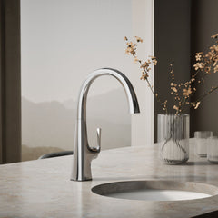 Kohler Graze Bar Faucet in Polished Chrome | product photo