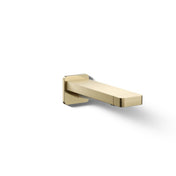 Parallel Wall Mounted Tub Spout Trim in Vibrant French Gold