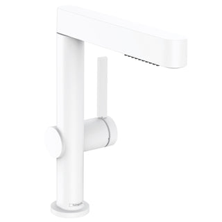 Finoris Single-Hole Faucet 230 with 2-Spray Pull-Out, 1.2 GPM in Matte White