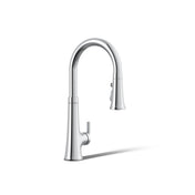 Tone™ Touchless Pull-Down Kitchen Sink Faucet with Voice Activation and Three-Function Sprayhead in Polished Chrome