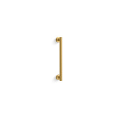Kohler Purist 14 In. Pivot Shower Door Handle in Brushed Brass | product photo