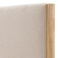 Grevane Scalpay Solid Wood Boucle Bed