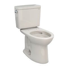 Drake Two Piece Elongated 1.28 Gpf Universal Height Toilet With Toilet Seat in Cotton | product photo