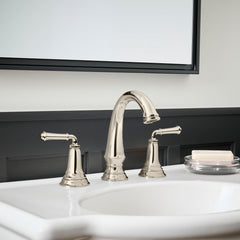 Delancey 2-handle Bathroom Faucet in Polished Nickel | product photo