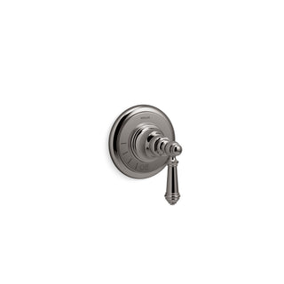 Artifacts Volume Control Valve Trim with Lever Handle in Titanium