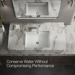 Kohler Composed Single-Handle Bathroom Faucet with Drain Assembly in Vibrant Polished Nickel | product photo