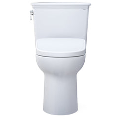 WASHLET 1.28 GPF Auto Flush Elongated Floor Mounted Two-Piece Toilet (Seat Included) in Cotton | product photo