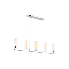 Kohler Crue 45 In. Linear Chandelier in Polished Chrome | product photo
