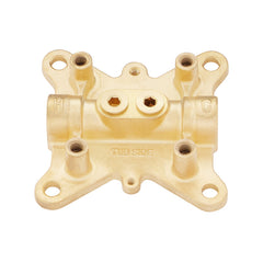 Berwyn Freestanding Tub Faucet with Hand Shower and Rough-In Valve, Brushed Gold | product photo