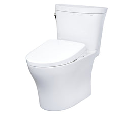 Aquia® IV Cube 1.28 GPF S7 Elongated Two-Piece Toilet (Seat Included) in White | product photo
