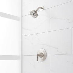Provincetown Pressure Balance Shower Set in Brushed Nickel | product photo